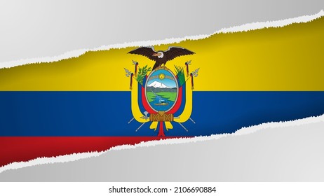 EPS10 Vector Fondo patriótico con colores de bandera ecuatoriana. Un elemento de impacto para el uso que desea hacer de él.