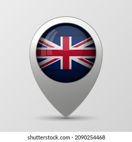 EPS10 Vector Patriotic background with England flag colors. An element of impact for the use you want to make of it.