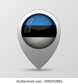 EPS10 Vector Patriotic background with Estonia flag colors. An element of impact for the use you want to make of it.