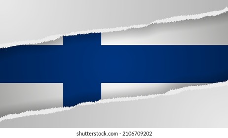 EPS10 Vector Patriotic background with Finland flag colors. An element of impact for the use you want to make of it.