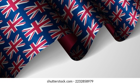 EPS10 Vector Patriotic background with flag of England. An element of impact for the use you want to make of it.