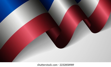 EPS10 Vector Patriotic background with flag of France. An element of impact for the use you want to make of it.