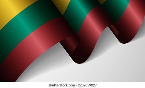 EPS10 Vector Patriotic background with flag of Lithuania. An element of impact for the use you want to make of it.