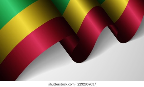 EPS10 Vector Patriótico fondo con bandera de Mali. Un elemento de impacto para el uso que desea hacer de él.