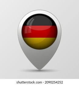 EPS10 Vector Patriotic background with Germany flag colors. An element of impact for the use you want to make of it.