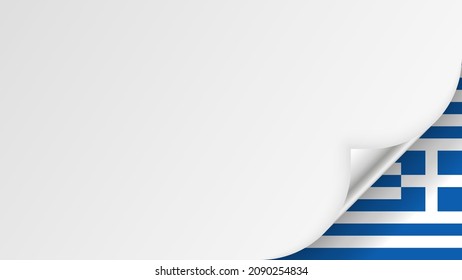 EPS10 Vector Patriotic background with Greece flag colors. An element of impact for the use you want to make of it.