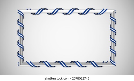 EPS10 Vector Patriotic background with Honduras flag colors. An element of impact for the use you want to make of it.