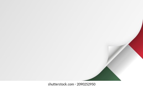 EPS10 Vector Patriotic background with Hungary flag colors. An element of impact for the use you want to make of it.