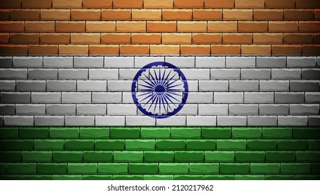 EPS10 Vector Patriotic background with India flag colors. An element of impact for the use you want to make of it.