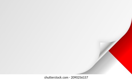 EPS10 Vector Patriotic background with Indonesia flag colors. An element of impact for the use you want to make of it.