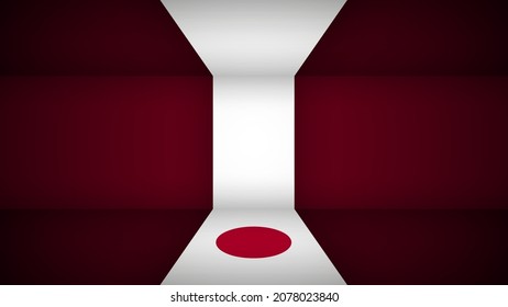 EPS10 Vector Patriotic background with Japan flag colors. An element of impact for the use you want to make of it.