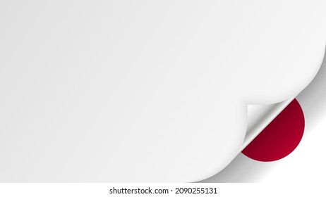 EPS10 Vector Patriotic background with Japan flag colors. An element of impact for the use you want to make of it.