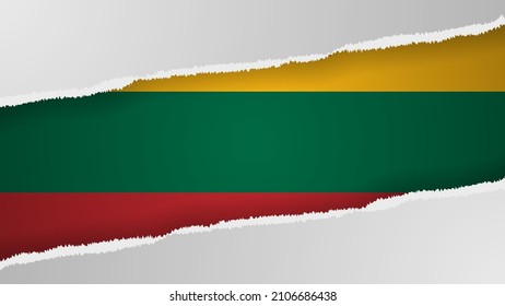 EPS10 Vector Patriotic background with Lithuania flag colors. An element of impact for the use you want to make of it.