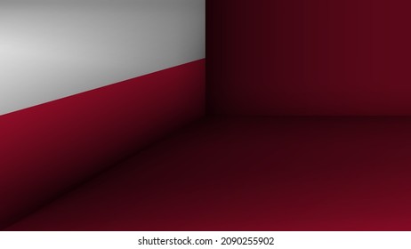 EPS10 Vector Patriotic background with Poland flag colors. An element of impact for the use you want to make of it.