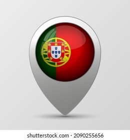 EPS10 Vector Patriotic background with Portugal flag colors. An element of impact for the use you want to make of it.