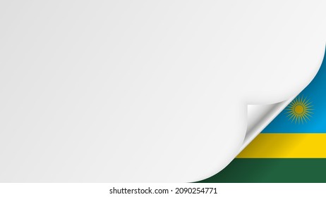 EPS10 Vector Patriotic background with Rwanda flag colors. An element of impact for the use you want to make of it.