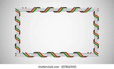 EPS10 Vector Fondo patriótico con colores de bandera senegalesa. Un elemento de impacto para el uso que desea hacer de él.