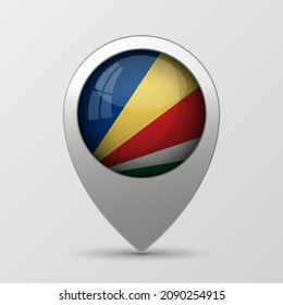 EPS10 Vector Patriotic background with Seychelles flag colors. An element of impact for the use you want to make of it.