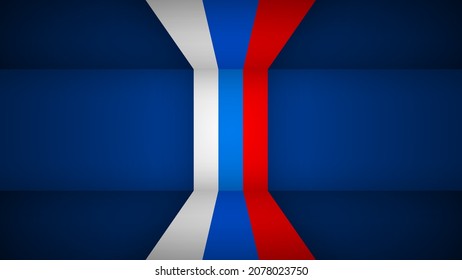 EPS10 Vector Patriotic background with Slovenia flag colors. An element of impact for the use you want to make of it.