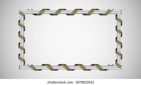 EPS10 Vector Patriotic background with SouthAfrica flag colors. An element of impact for the use you want to make of it.