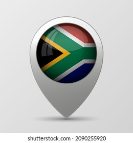 EPS10 Vector Patriotic background with SouthAfrica flag colors. An element of impact for the use you want to make of it.