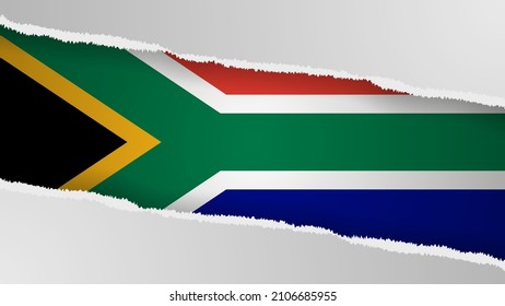 EPS10 Vector Patriotic background with SouthAfrica flag colors. An element of impact for the use you want to make of it.
