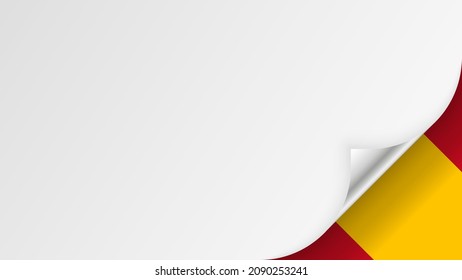 EPS10 Vector Patriotic background with Spain flag colors. An element of impact for the use you want to make of it.