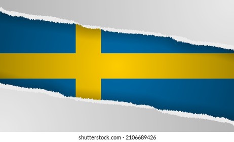 EPS10 Vector Patriotic background with Sweden flag colors. An element of impact for the use you want to make of it.