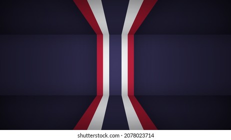 Fondo patriótico EPS10 Vector con colores de bandera tailandesa. Un elemento de impacto para el uso que desea hacer de él.