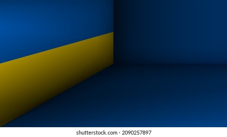 EPS10 Vector Patriotic background with Ukraine flag colors. An element of impact for the use you want to make of it.