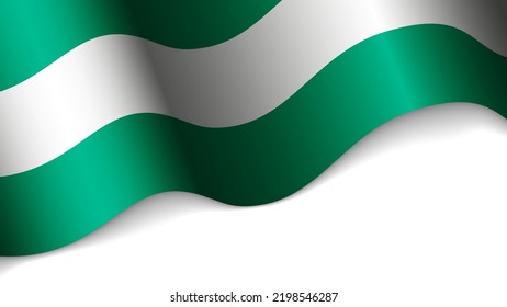 EPS10 Vector Patriotic heart with flag of Nigeria. An element of impact for the use you want to make of it.