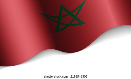 EPS10 Vector Patriotic heart with flag of Morocco. An element of impact for the use you want to make of it.