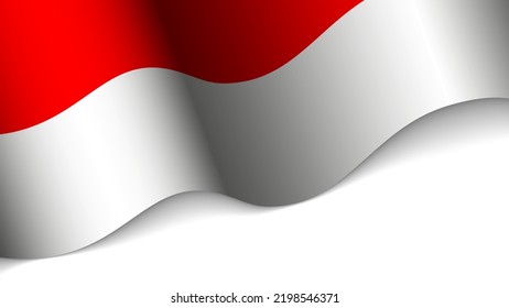 EPS10 Vector Corazón patriótico con bandera de Indonesia. Un elemento de impacto para el uso que desea hacer de él.