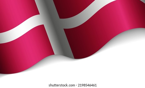EPS10 Vector Patriotic heart with flag of Denmark. An element of impact for the use you want to make of it.