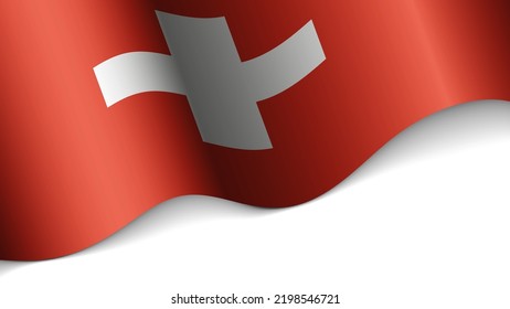 EPS10 Vector Patriotic heart with flag of Switzerland. An element of impact for the use you want to make of it.