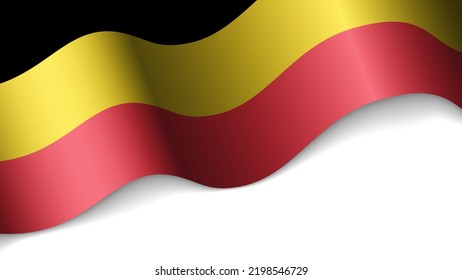 EPS10 Vector Patriotic Herz mit Flagge von Belgien. Ein Effekt für die Verwendung, die Sie daraus machen wollen.