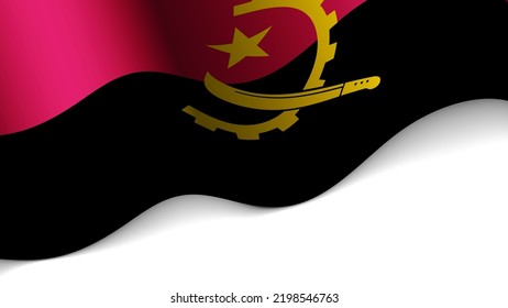 EPS10 Vector Patriotic heart with flag of Angola. An element of impact for the use you want to make of it.