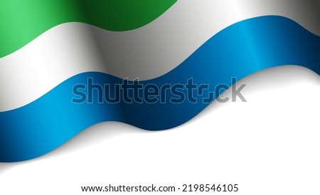 EPS10 Vector Patriotic heart with flag of SierraLeone. An element of impact for the use you want to make of it. Stock photo © 
