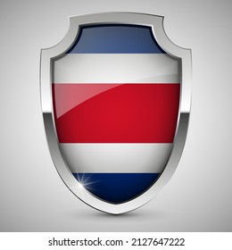 11 Costarica Flag Escudo Stock Vectors, Images & Vector Art | Shutterstock