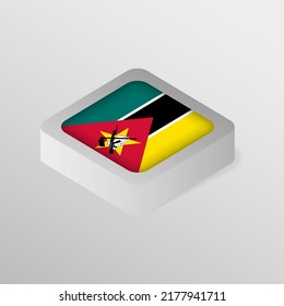 EPS10 Vector Patriotic shield with flag of Mozambique. An element of impact for the use you want to make of it.