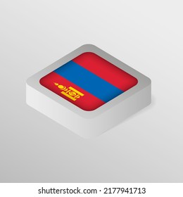 EPS10 Vector Patriotic shield with flag of Mongolia. An element of impact for the use you want to make of it.