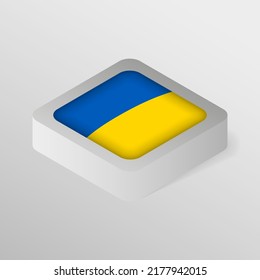 EPS10 Vector Patriotic shield with flag of Ukraine. An element of impact for the use you want to make of it.