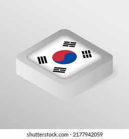 EPS10 Vector Patriotic shield with flag of SouthKorea. An element of impact for the use you want to make of it.