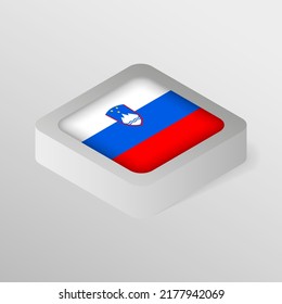 EPS10 Vector Patriotic shield with flag of Slovenia. An element of impact for the use you want to make of it.