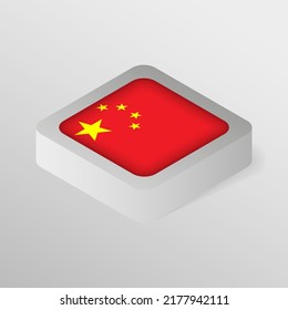 EPS10 Vector Patriotic shield with flag of China. An element of impact for the use you want to make of it.