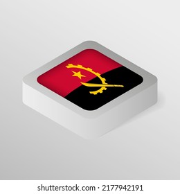 EPS10 Vector Patriotic shield with flag of Angola. An element of impact for the use you want to make of it.