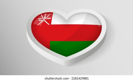 EPS10 Vector Patriotic shield with flag of Oman. An element of impact for the use you want to make of it.
