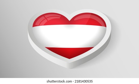 EPS10 Vector Patriotic shield with flag of Austria. An element of impact for the use you want to make of it.
