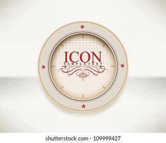eps10 vector retro label illustration