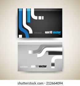 eps10 vector set futuristic business background